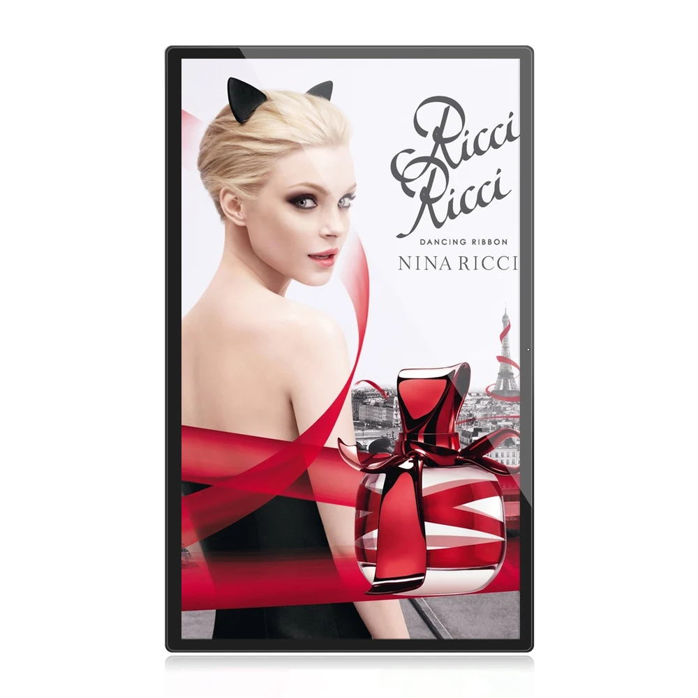 

32" Portable Digital Advertising Screens IPS For Sale Portable Digital Displays Portable Floor Standing Digital Signage Player, Black