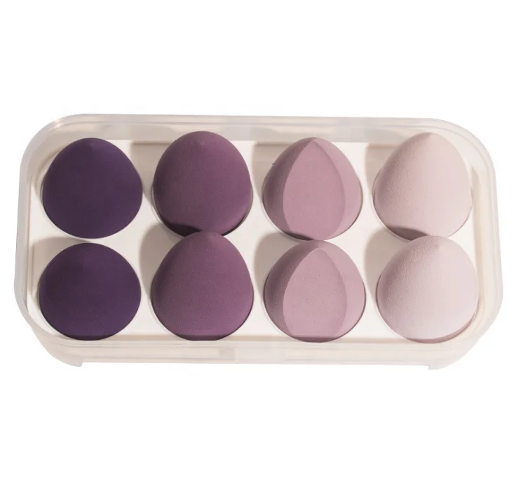 

Factory Hot Sale customized makeup sponge Latex-Free Facial foundation make up sponge Super Soft private label makeup sponge