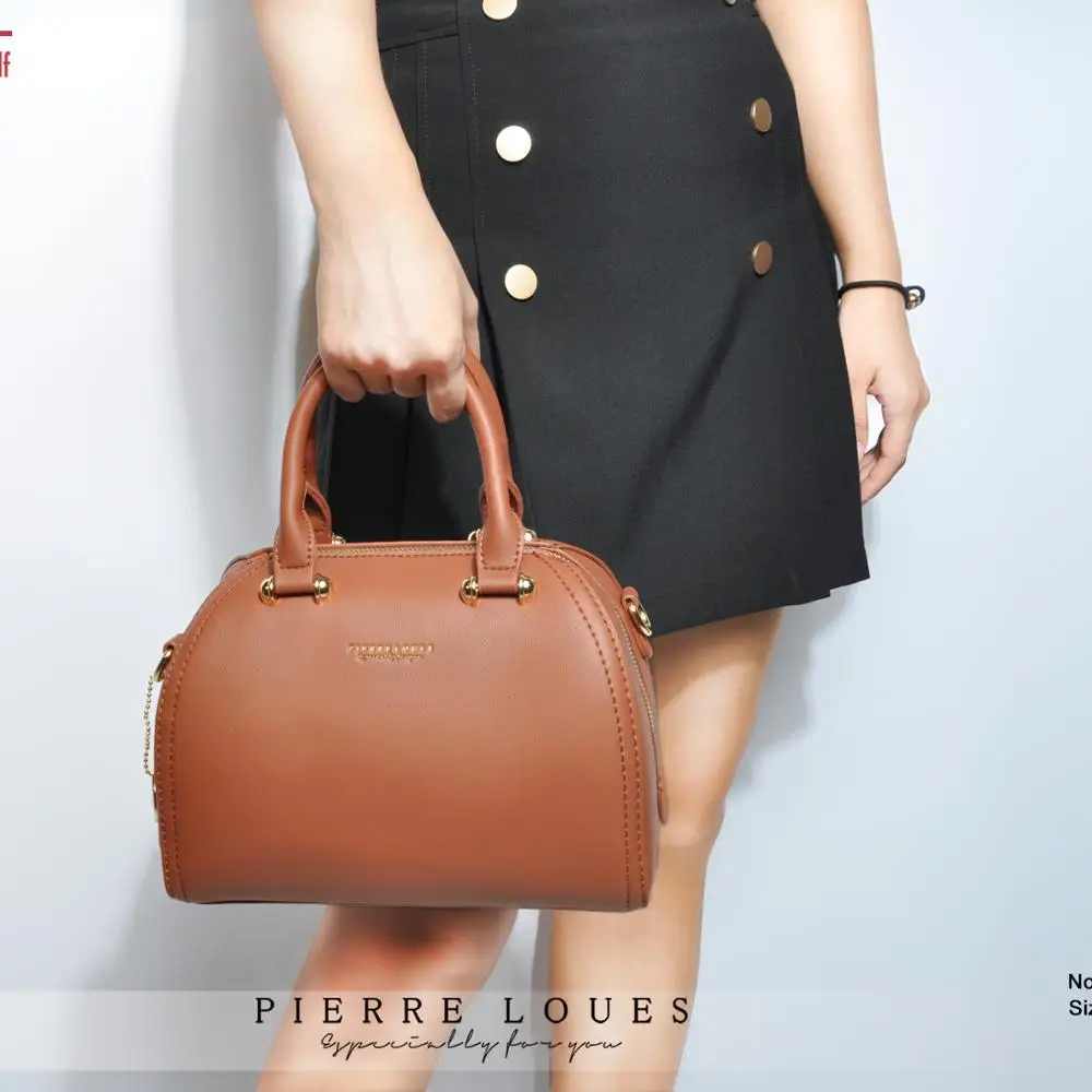 

Pierre Loues Autumn Newest Design Pu Leather Cross Bag High Capacity Simple Handbag Tote Bag Purses Handbags For Women
