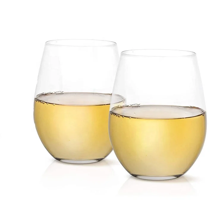 

Shatterproof Plastic Wine Glasses Unbreakable PET/Tritan Red Wine Tumbler Glasses Cups Reusable Transparent Fruit Juice Beer cup, Customized color
