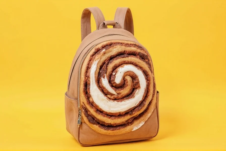 cinnamon roll backpack
