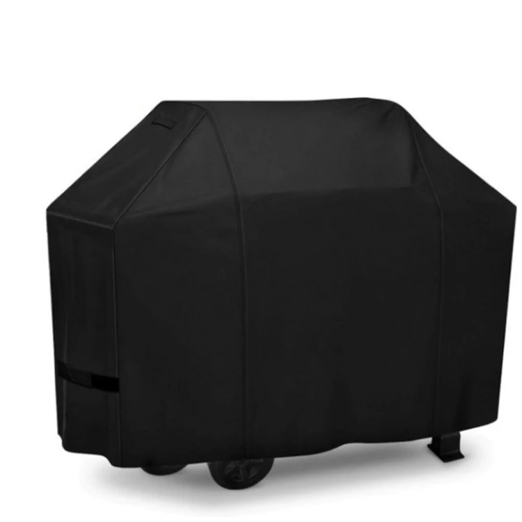 

Amazon hot sale high quality 600D durable waterproof oxford fabric barbecue grill cover, Black