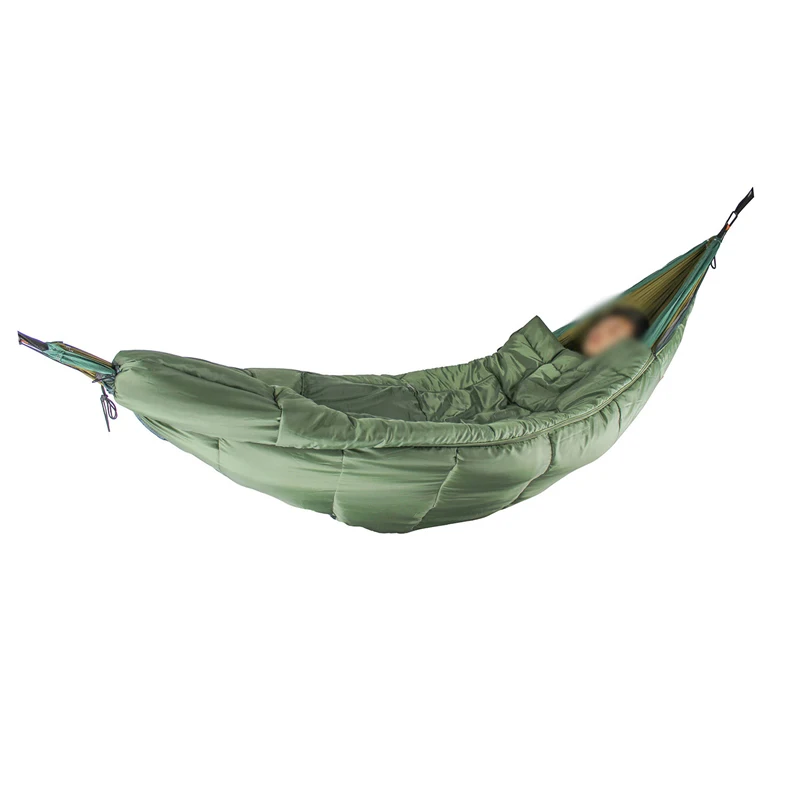 

OD-0016 Ompressible Foldable Windproof Warm Cover Air Army Sleeping Bag Camping Outdoor Warm Hammock Sleeping Bag