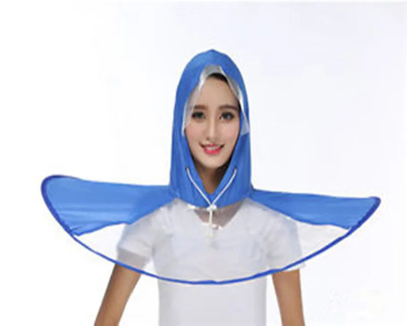 

2019 Newest design UFO shape Duck Umbrella Raincoat cap for both Child and Adults with a cheap price, Customized colors