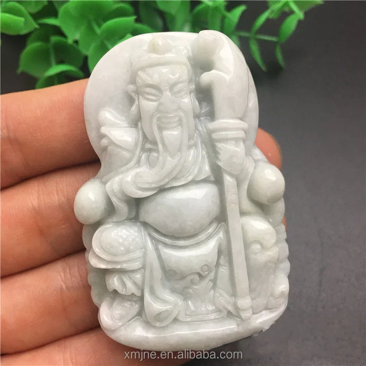 

Certified Grade A Jade Jade Jewelry Guan Gong Buckle Jade Jewelry Wholesale