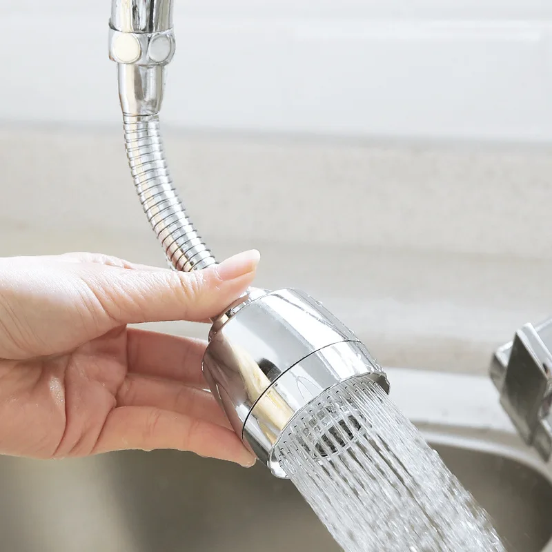 

Tap Bubbler 360 Rotating Aerator Water Nozzle Saving Faucet Filter Adapter Spray Head Kitchen Bath Faucet Extender