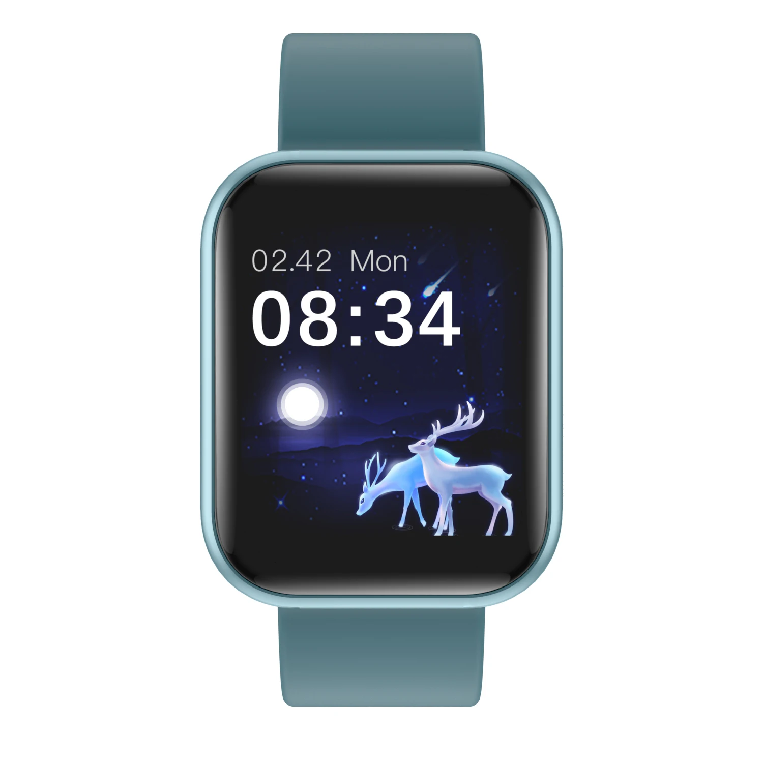 

remote camera Transfer to APK via ble bt weather display 180mAH battery 8762CK Step counting Magnetic charging cable smartwatch