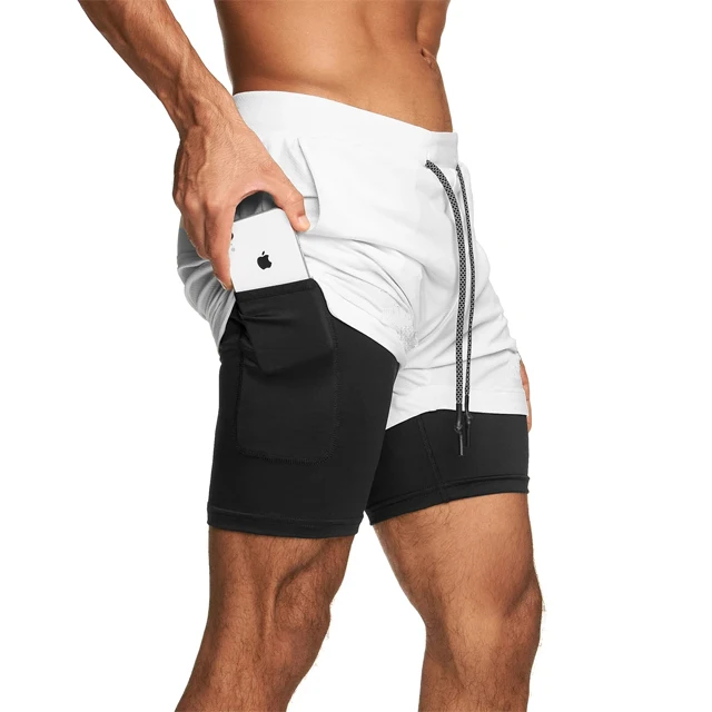 Men's Shorts With Liner Phone Pocket Custom Reflective Zipper Pockets Buy Men's Shorts With