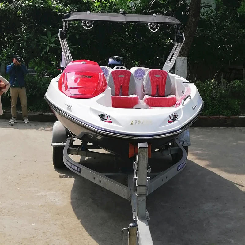 Jet Ski Type Outboard Boat With Bimini Top For Sale Buy Outboard Boat