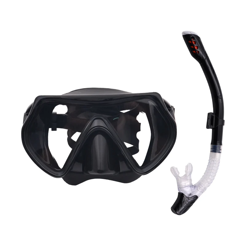 

Professional Custom Logo Diving Mask Snorkel Mask Set With Tempered Glasses Anti uv Swimming goggles