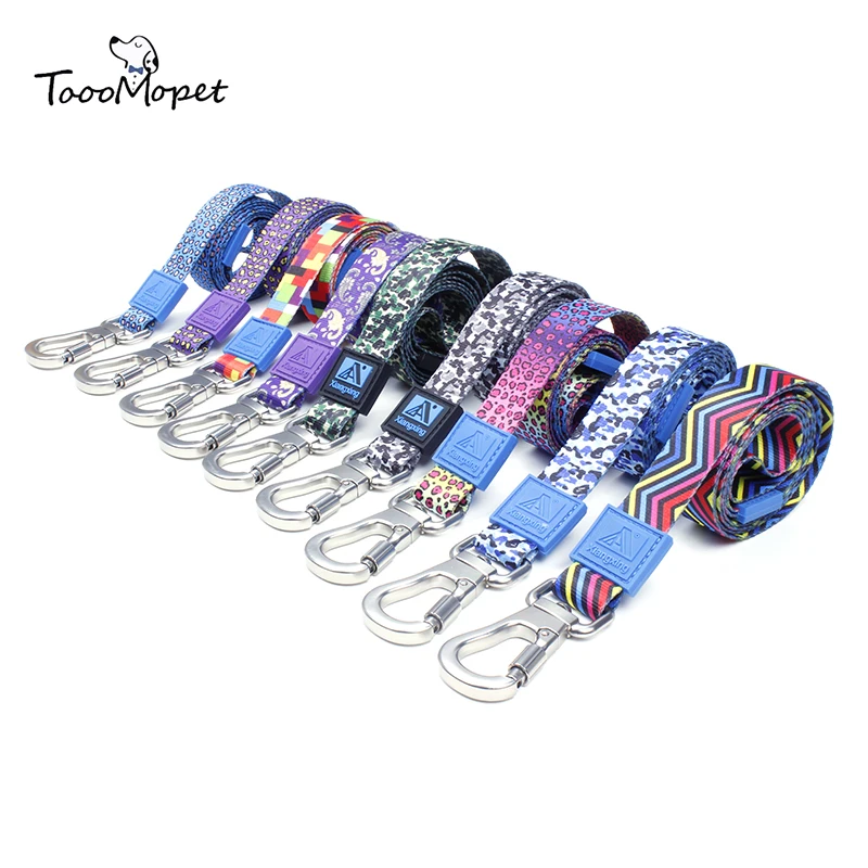 

Pet Training Leashes Factory Personalized Durable Walking Dog Polyester Pet Leash, 9 color