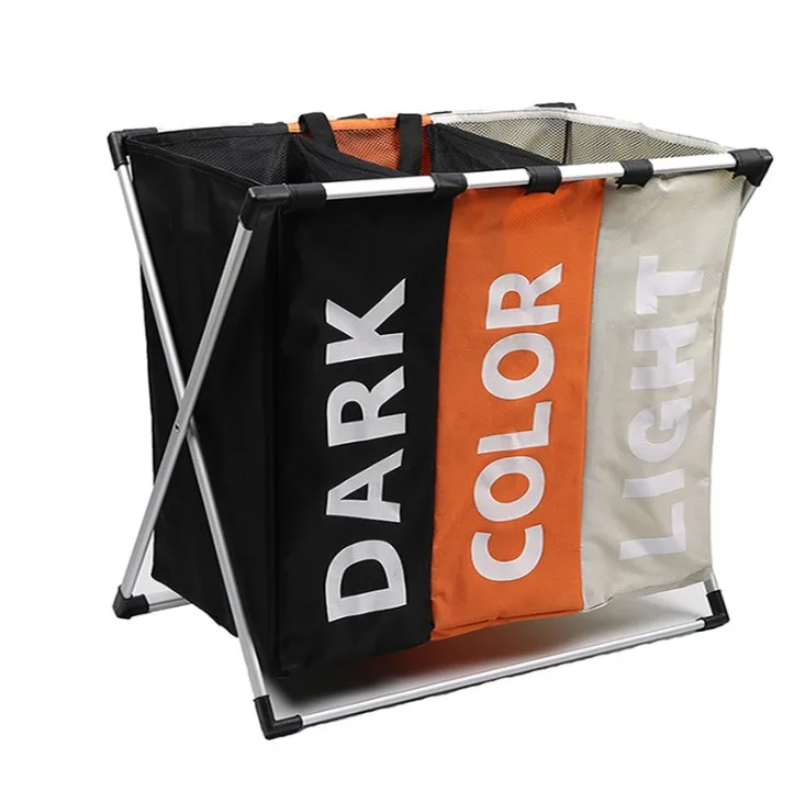 

Washing Clothes Portable Hamper Foldable Pop up Collapsible Laundry Basket Polyester, Customized color