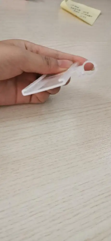 
PVC hanging plastic price tag label holder for wire shelf Display Price PVC Plastic Shelf Label Holder Hanging Plastic Label 