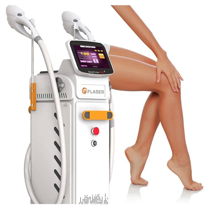 

Dpl ipl 4 in 1 hair removal machine tattoo remove laser instrument tighten pores whiten skin equipment rejuvenation, White