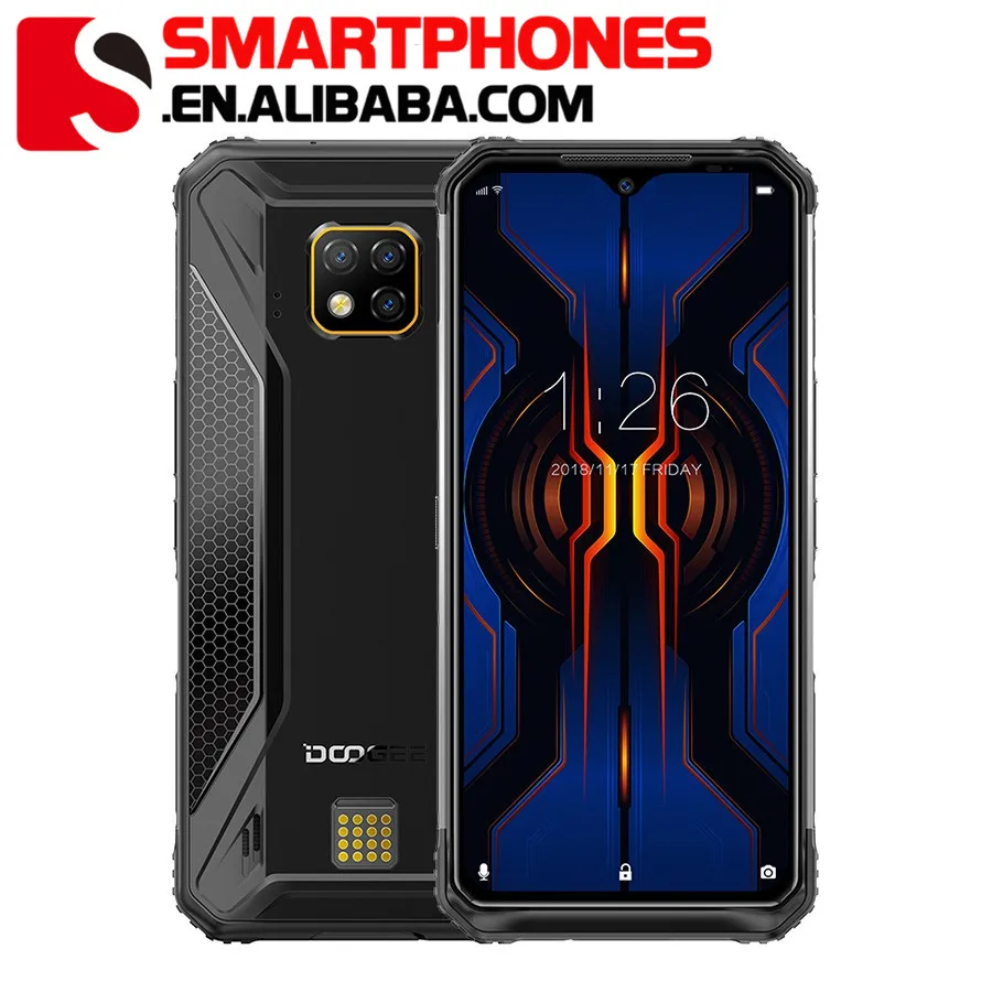 New Doogee S95 pro Helio P90 Rugged Smartphone 6.3" IP68/IP69K 48MP Triple camera 8GB 128GB NFC Face unlock 4G Mobile Phone