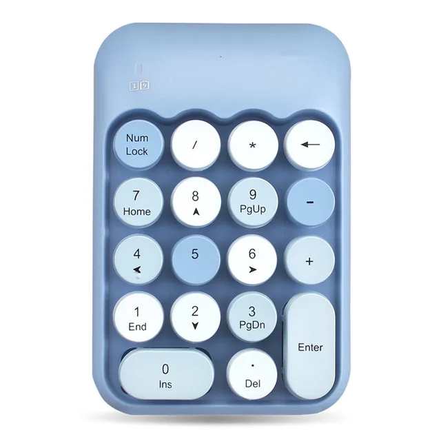

18 Keys Mini 2.4G Wireless Keyboard Numeric Keypad for Laptop Computer Digital Keyboard for PC single hand keyboard