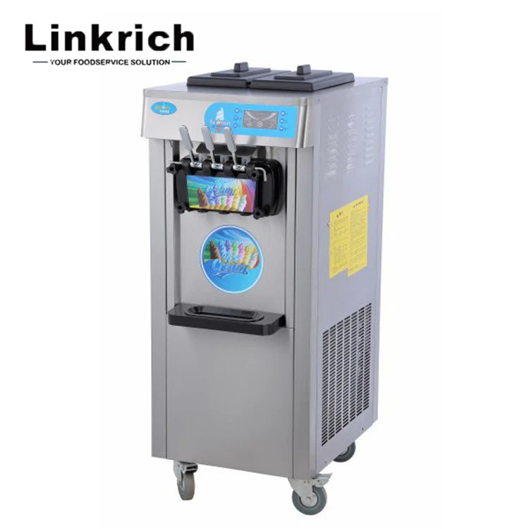 Linkrich LR-IC-20 Professional supply Top Quality low noise make soft ice cream machine