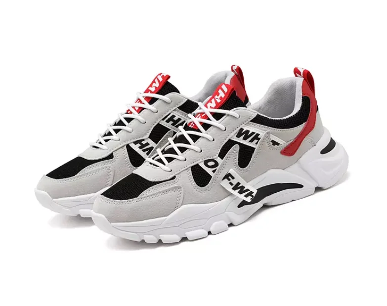 

Lately design good quality elastic sneakers slip on running shoes for men, Picture