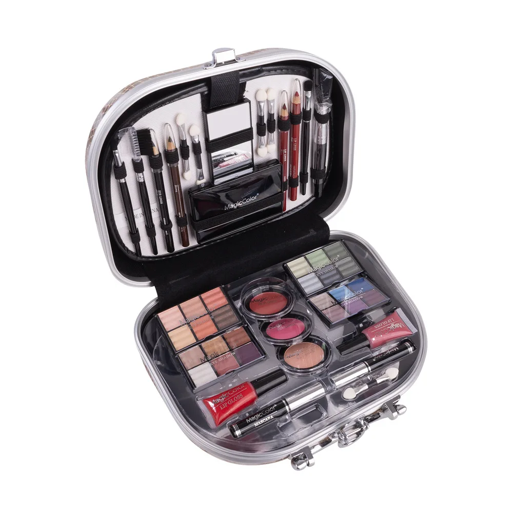 

Portable Miss Young 43 color high pigment eye shadow complete Beauty Makeup palette set cosmetics box