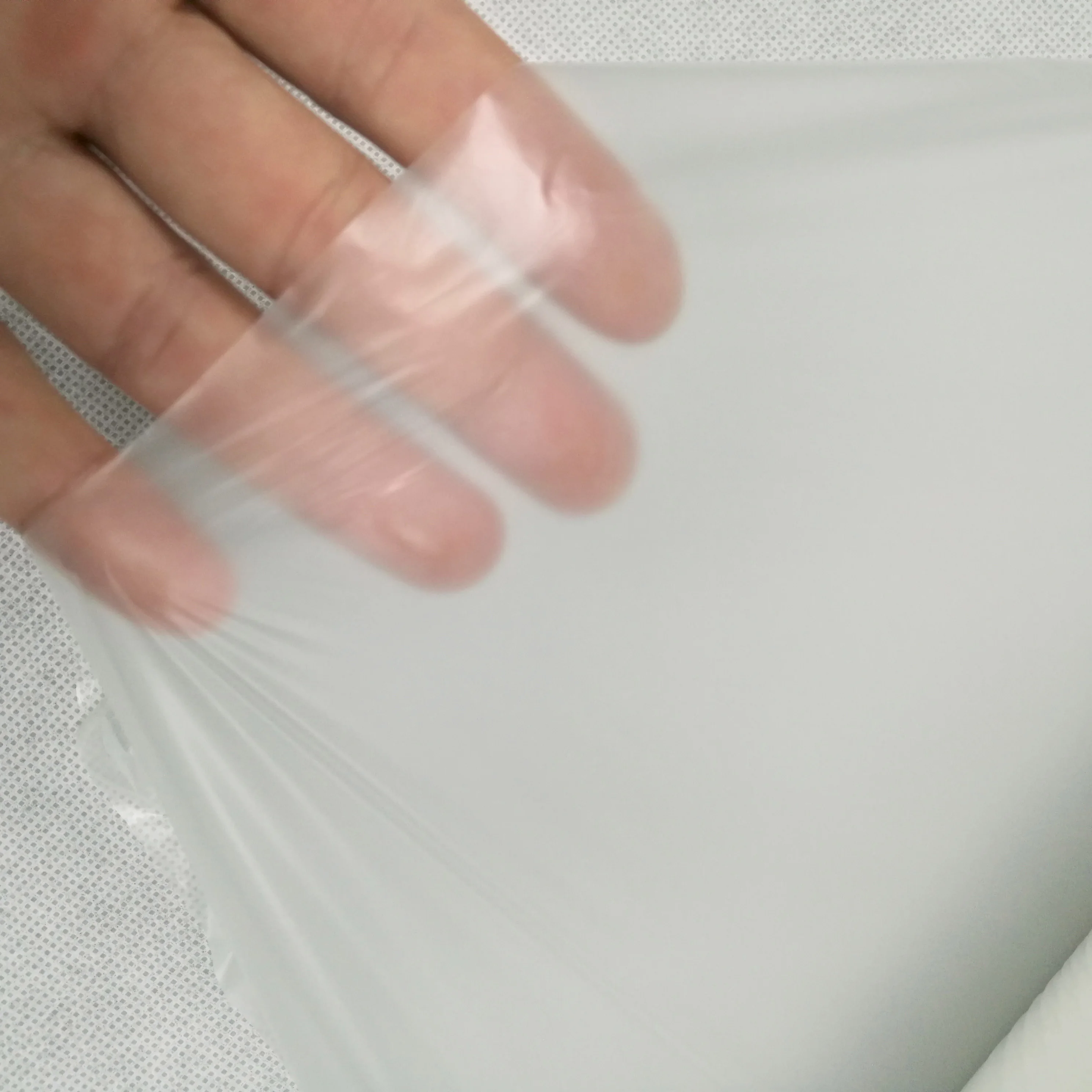 
tpu film manufacturer transparent TPU film natural color TPU film for laminate polyester knitting fabric 