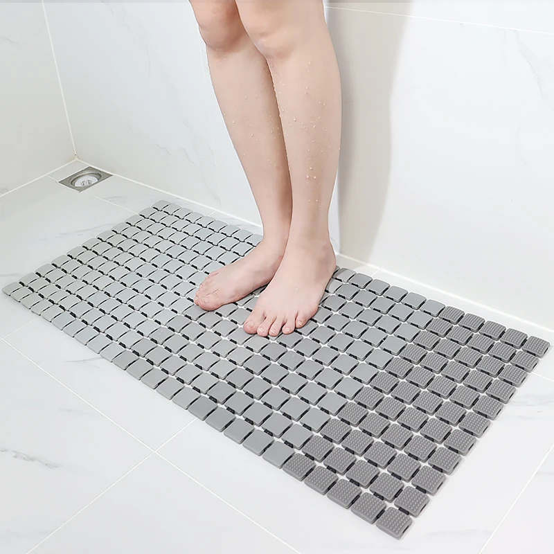 

Holy High Bath Mats Massage Round Tpe Bathing Mat Seat Ppm Holes Carpet Rubber Boot Safety with Silicone Protection Shape White