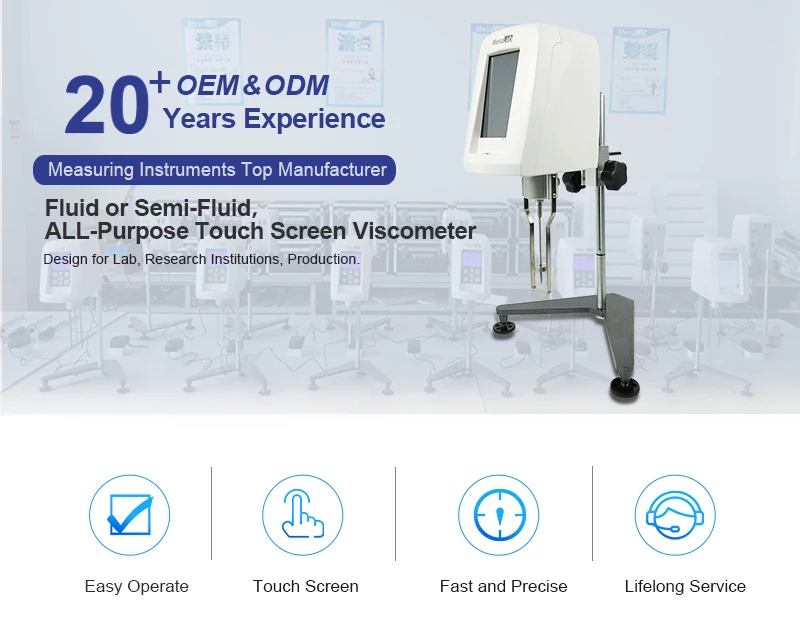 Measuring Instruments Dynamic High Viscosity Fluid Viscosity