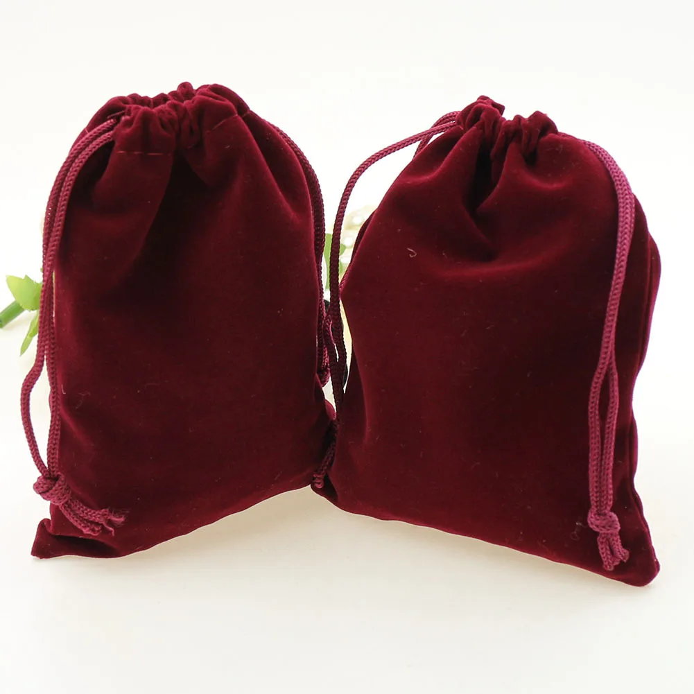 

TOP Quality Soft Drawstring Velvet Gift Pouch With Logo Printing for Gift Pouch