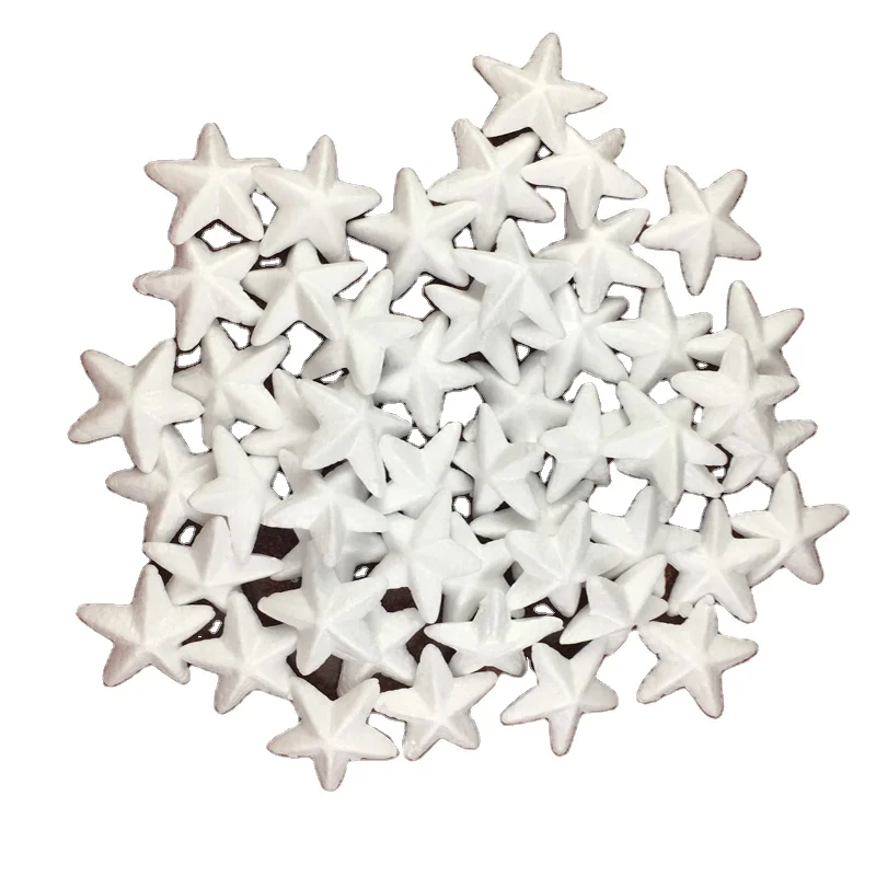 

Styrofoam Polystyrene Star 5cm Christmas Ornaments DIY Styrofoam Crafts