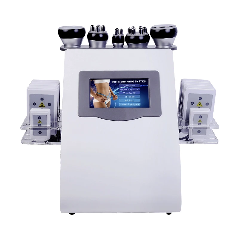 

40 K body Sculpture RF lipolaser Weight Loss vacuum cavitation system Slimming machine