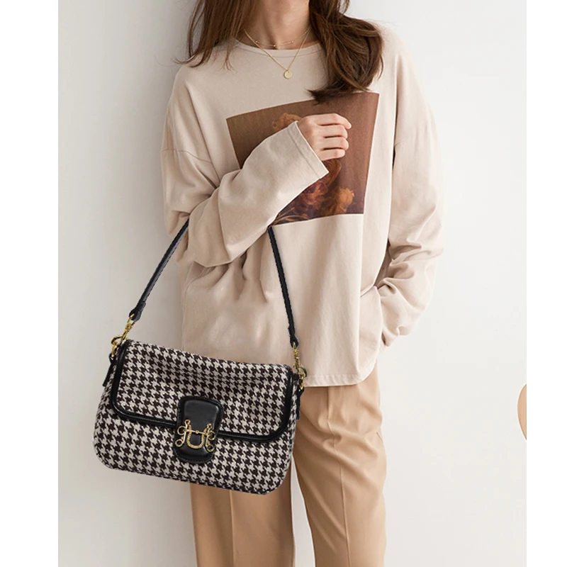 

LIKEBAG fashion brand women shoulder bags hardware buckle Large-capacity pu leather handbag for women luxury