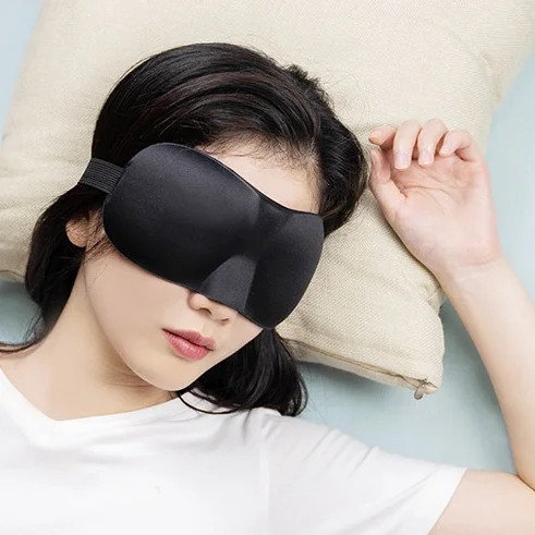 

Wholesale sleep travel kit 3D sleepmask soft sleep eye mask comfortable Blindfold eyemask with ear plug set, Multi-colors