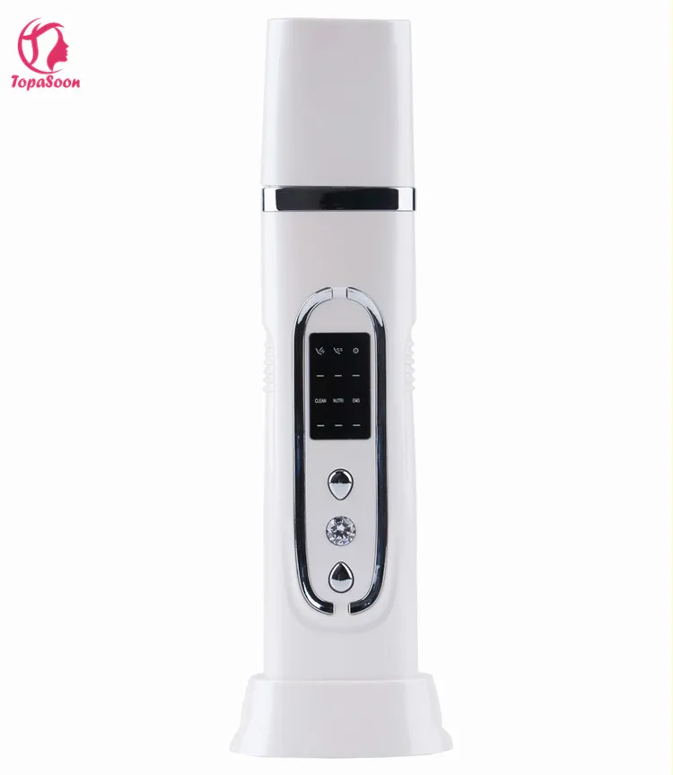 

Wireless Multifuntion Skin Care Ems Facial Pore Cleaner Spatula Wireless Charge Derma F Cleanser Ion Ultrasonic Skin Scrubber