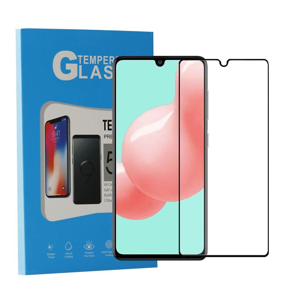 9H Hardness Silk Full Glue Tempered Glass Screen Protector for Samsung Galaxy A11 A21 A31 A41 2020 New Screen Protector - ANKUX Tech Co., Ltd