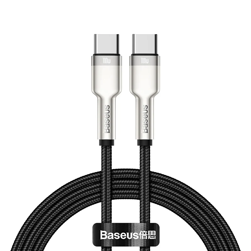 

Baseus Cafule Series Metal Type-C to Type-C 100W USB C Data Cable