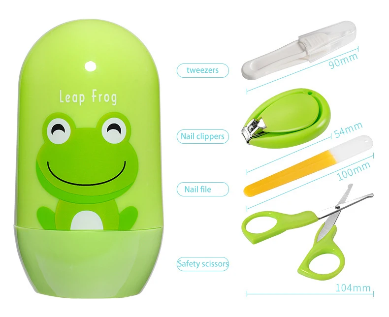 

Newborn Baby Nail Care Sets Kids Baby Scissors Baby Nail Clipper 4 pieces nail