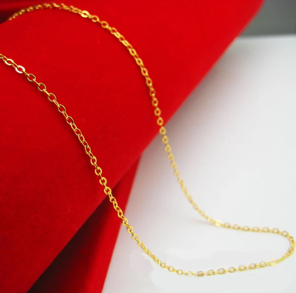 

Thousand Shadows Genuine Gold Necklace 999 Pure 18K Plated Gold Jewelry Gold Plated jewelry women