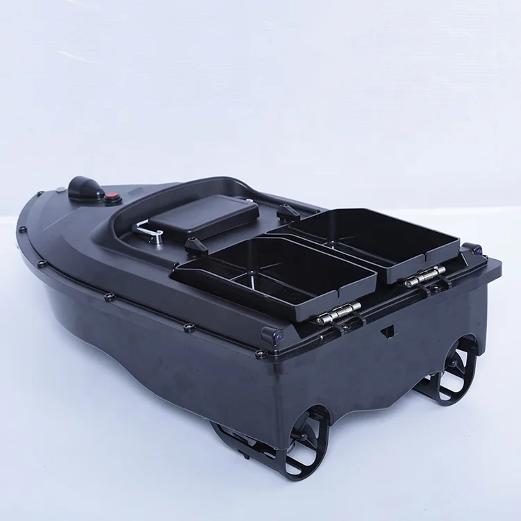 

RC Fishing Bait Boat Two Bin Fixed Speed High Power RC Bait Boat Wireless Remote Control Fish Finder