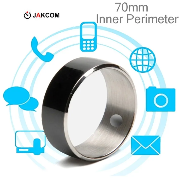 

Newest Jakcom R3F Smart Ring NFC Gold Waterproof Mini Women Men Ring Mobile Phone Ring, Black