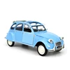 1/24 Scale diecast Vintage France Car Models Citroen 2CV 4 doors openable