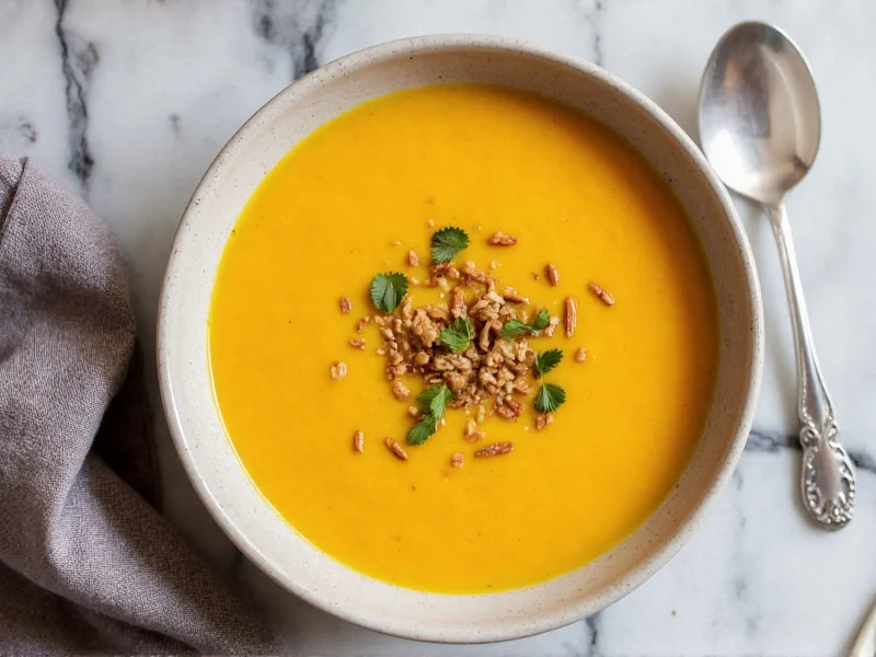 Creamy Butternut Squash Soup with Coconut Milk Recipe
