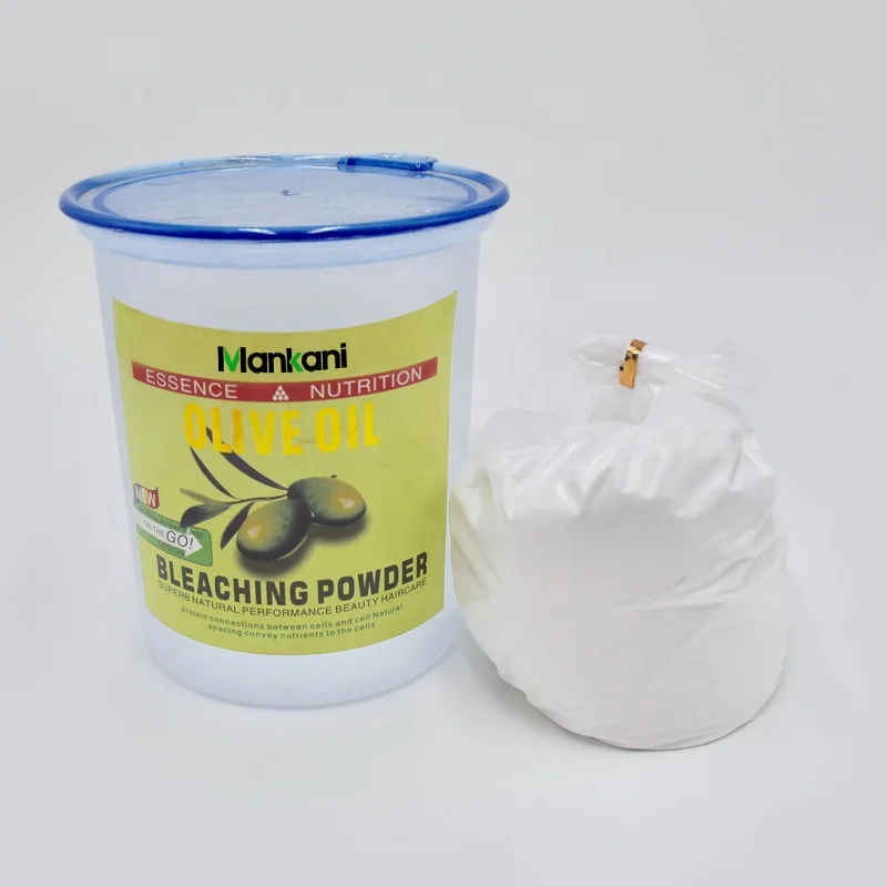 

professional hair bleaching powder private label white blue color 500g or customized packing, Customize color