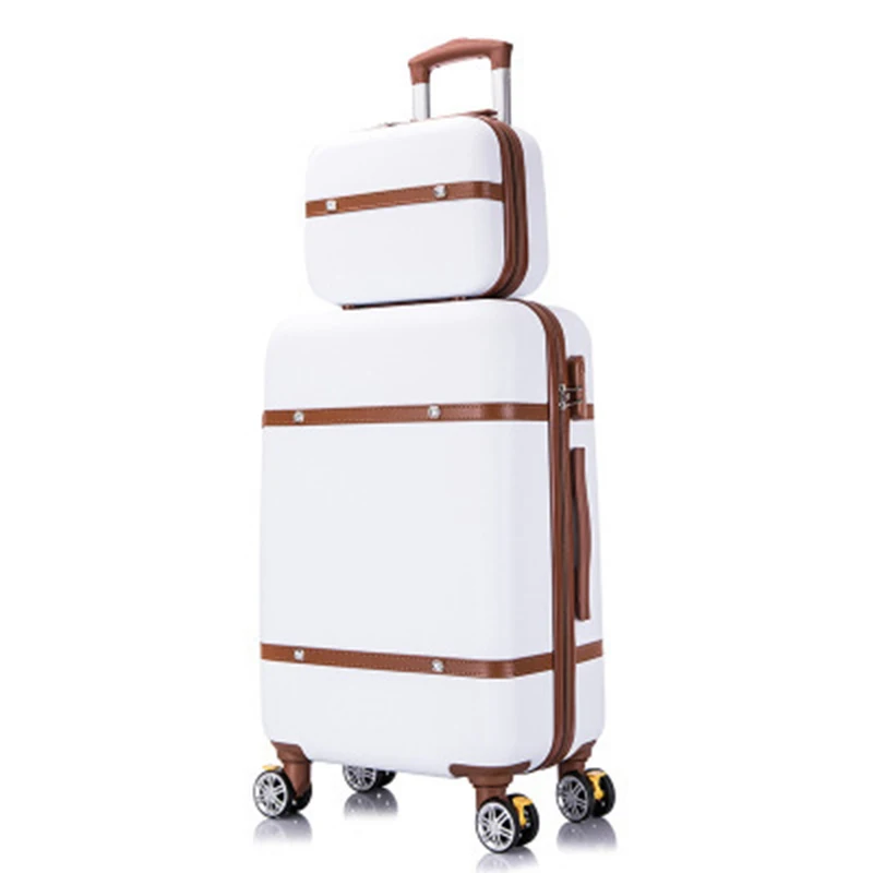 

MARCH EXPO Custom Durable Waterproof Multi Color ABS Suitcase Set 20 inch Travel Bag Trolley Luggage Set