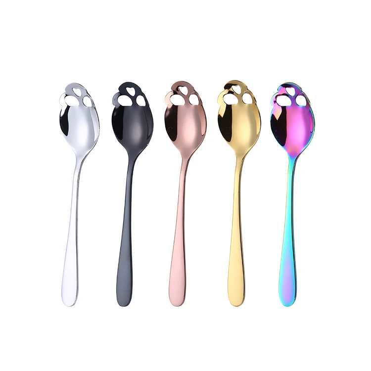 

Creative Stainless Steel Halloween Mini Coffee Stirring Teaspoon Skull Face Shaped Spoon, Silver