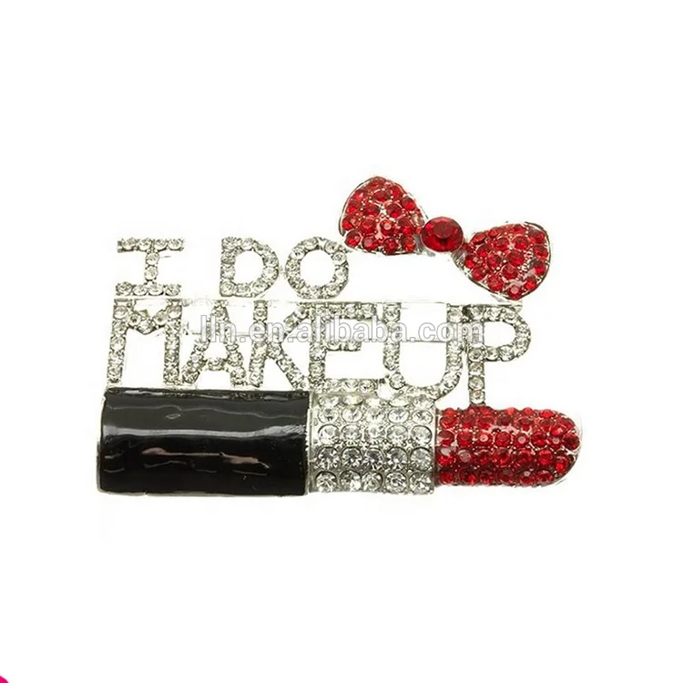 I Do Makeup Pin Brooch C22 Lip