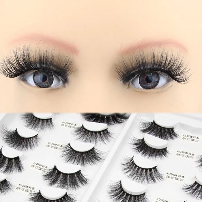 

753C hot selling 3D 25mm fluffy mink eyelash vendor mink lashes wholesale vendor Factory price