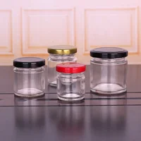 

100ml round mason glass storage honey jar jam jar