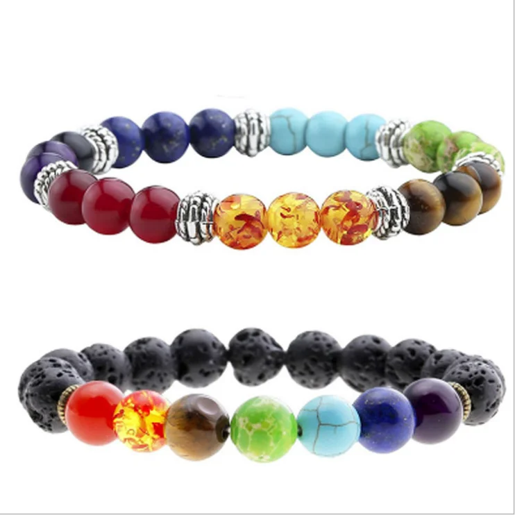 

Colorful Pelelith Volcanic Rocks Lava Stone Beads Jewelry Bracelet Pierre Naturelle Wholesale Fashion Natural CHRISTIAN Bangles