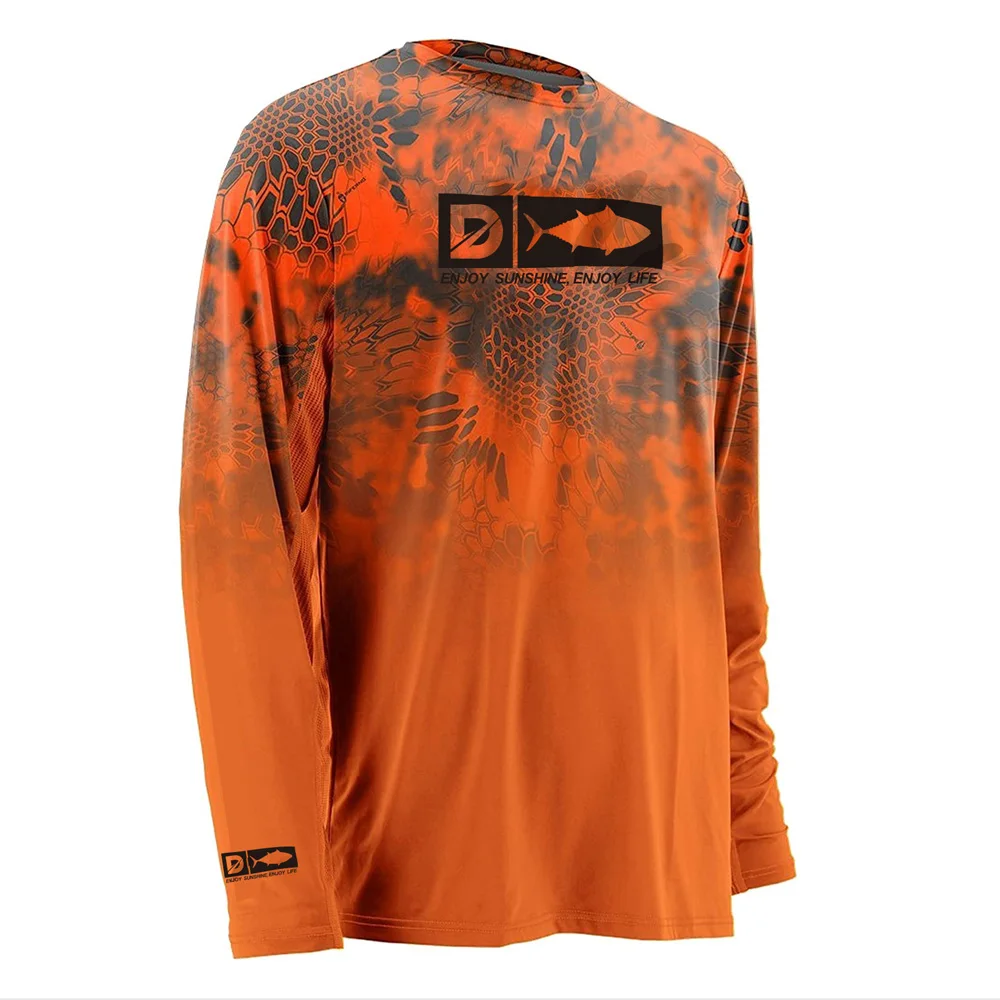 

Men's Outdoor Stylish Breathable  UV Protection Long Sleeve quick dry shirts Fishing Shirt graphic t shirts, Customized color, cmyk, match pantone color