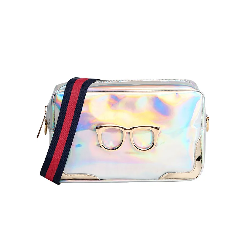 

Laser Bag Glasses Decorative Shoulder Bag Women Messenger Bag