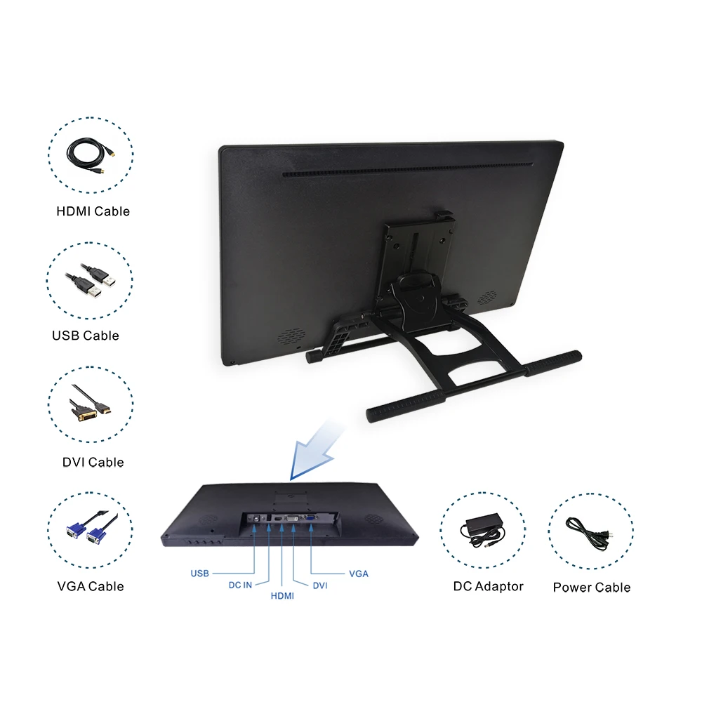 product-High Efficiency Drawing Tablet Touch Screen Dual Channel LVDS Graphic Tablet Monitor-ITATOUC-1